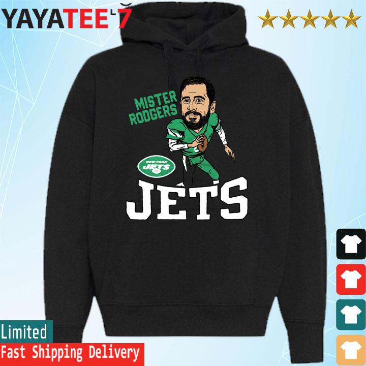 Mister Rodgers Jets Aaron Rodgers New York Jets Caricature Shirt