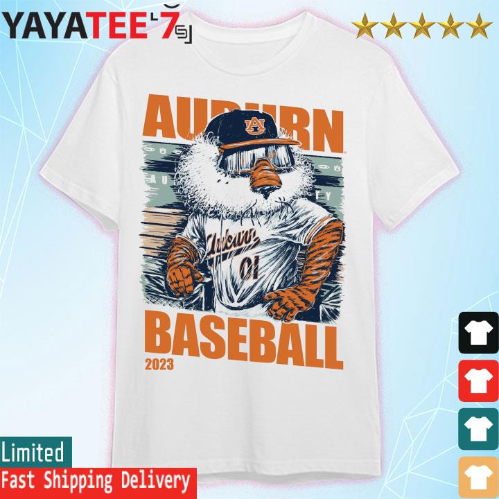 Women's White Auburn Tigers Bold Type Easy T-Shirt
