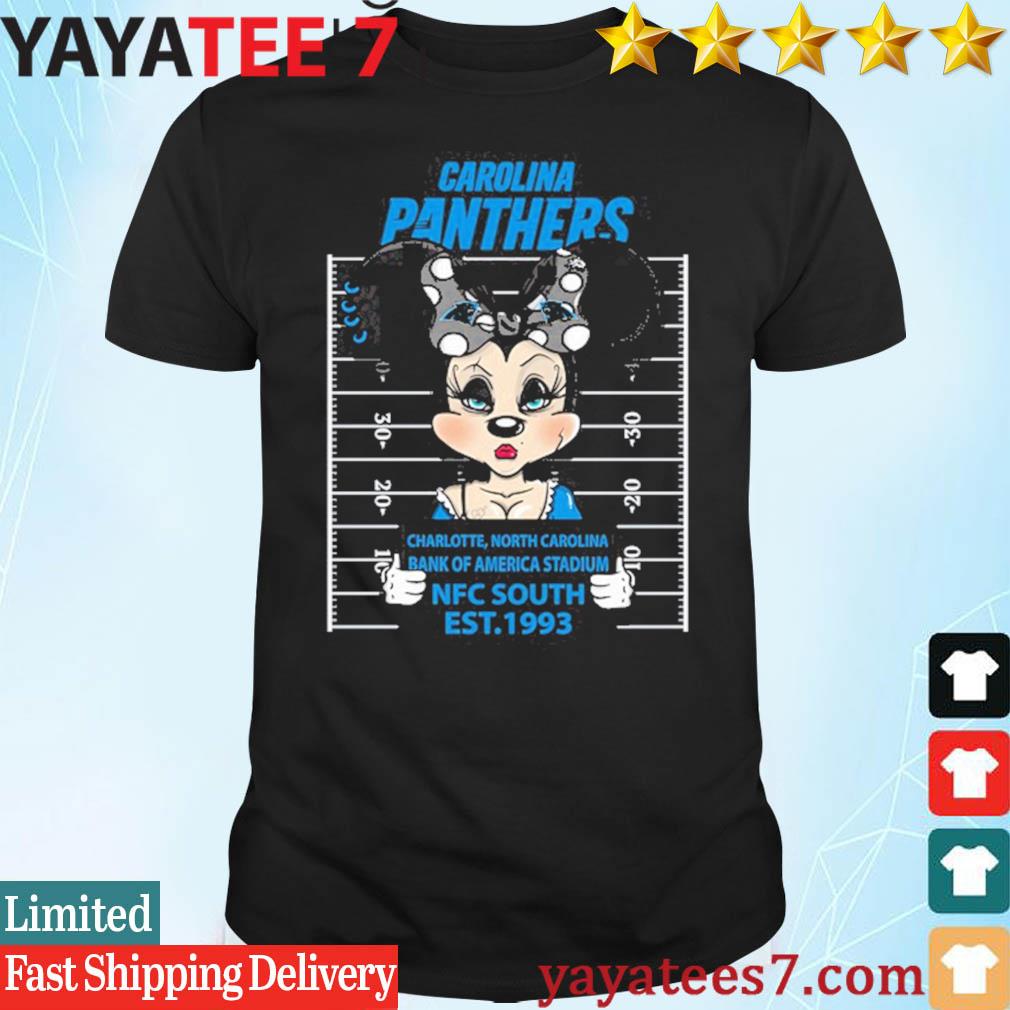 Carolina Panthers Minnie Mouse Charlotte North Carolina Bank Of America  Stadium Nfc South Est 1993 Shirt, hoodie, sweater, long sleeve and tank top