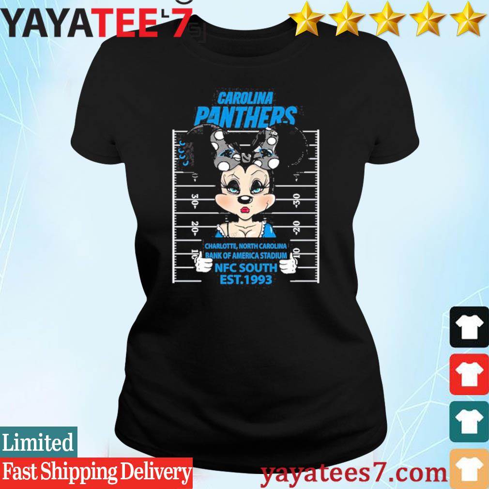 Carolina Panthers Minnie Mouse Charlotte North Carolina Bank Of