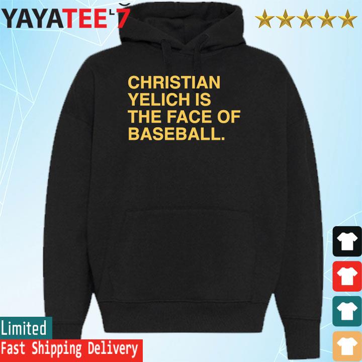Christian yelich is the face of baseball shirt, hoodie, sweater, long  sleeve and tank top