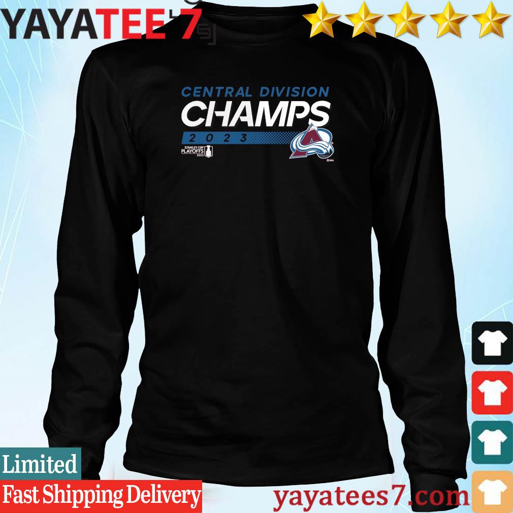 Colorado Avalanche 2023 Central Division Champions Shirt, hoodie, sweater,  long sleeve and tank top