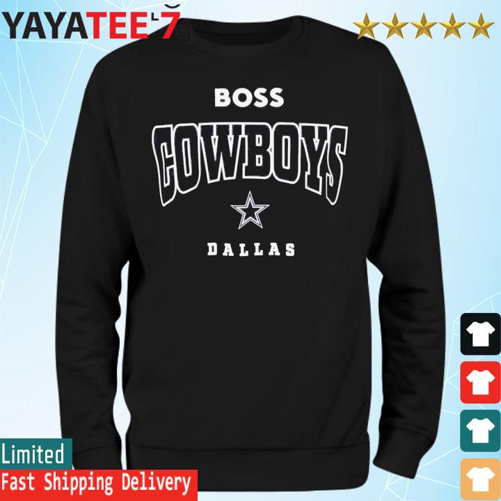 Men's BOSS X NFL White Dallas Cowboys Huddle T-Shirt