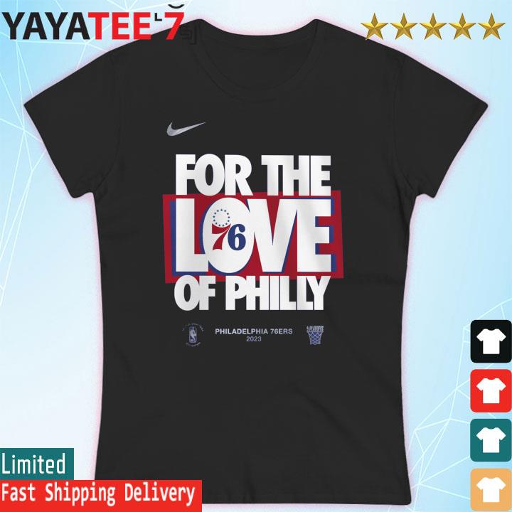 Nike Logo Philadelphia 76ers Shirt - High-Quality Printed Brand