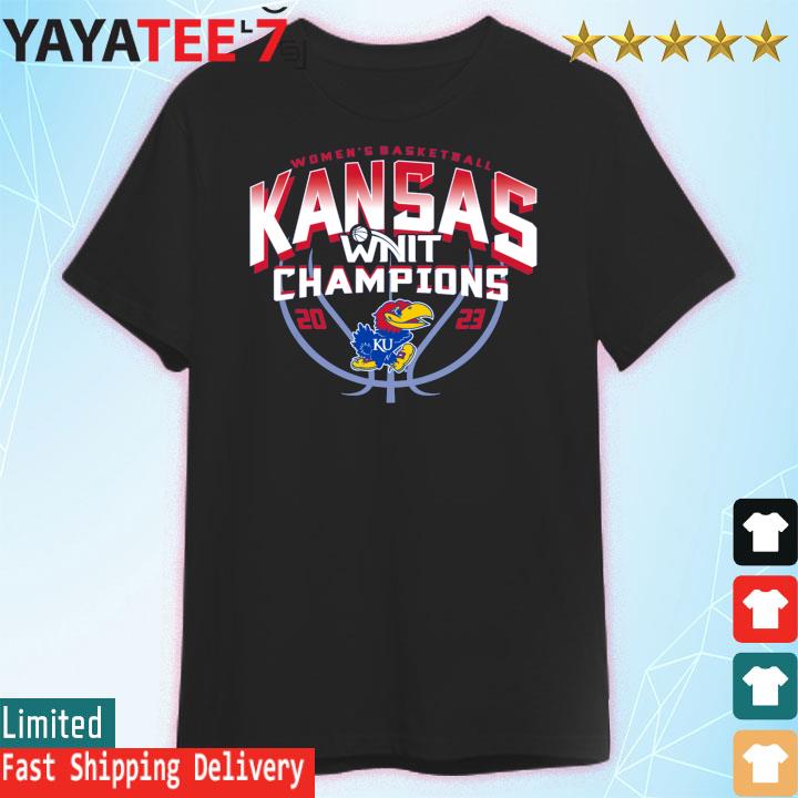 Kansas Jayhawks 2023 Ncaa Women's Basketball Nit Champions T-shirt