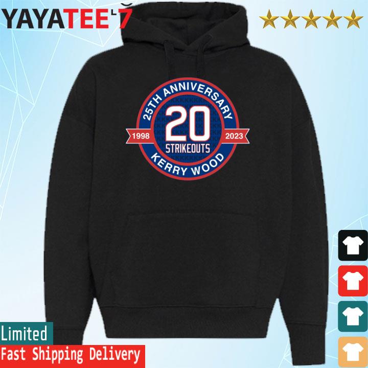 Kerry Wood 25th Anniversary 1998 2023 20 Strikeouts Shirt, hoodie