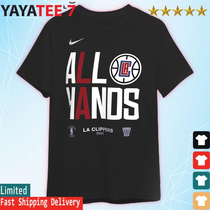 LA Clippers Nike 2023 All Hands NBA Playoff T-Shirt, hoodie