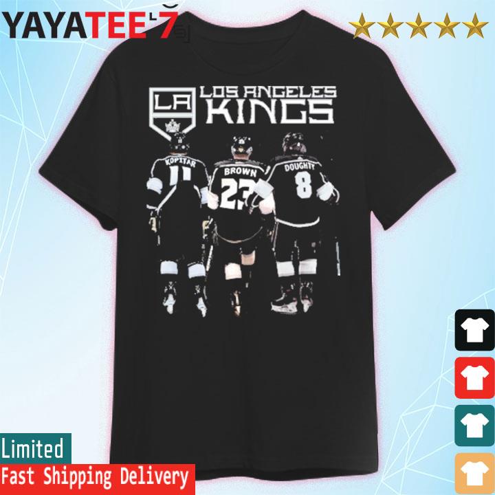 Los Angeles Kings Kopitar Brown And Doughty Shirt