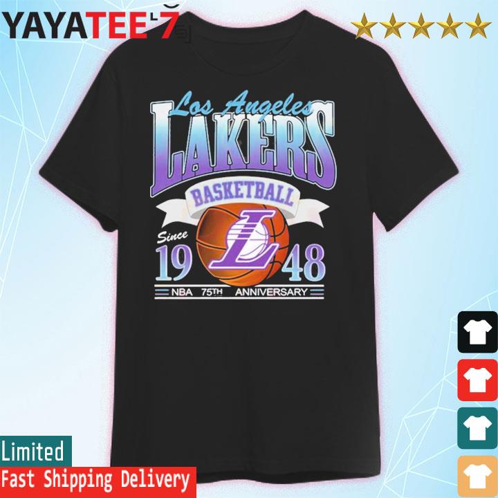Los Angeles Lakers 75Th Anniversary Sweatshirt Lakers Basketball