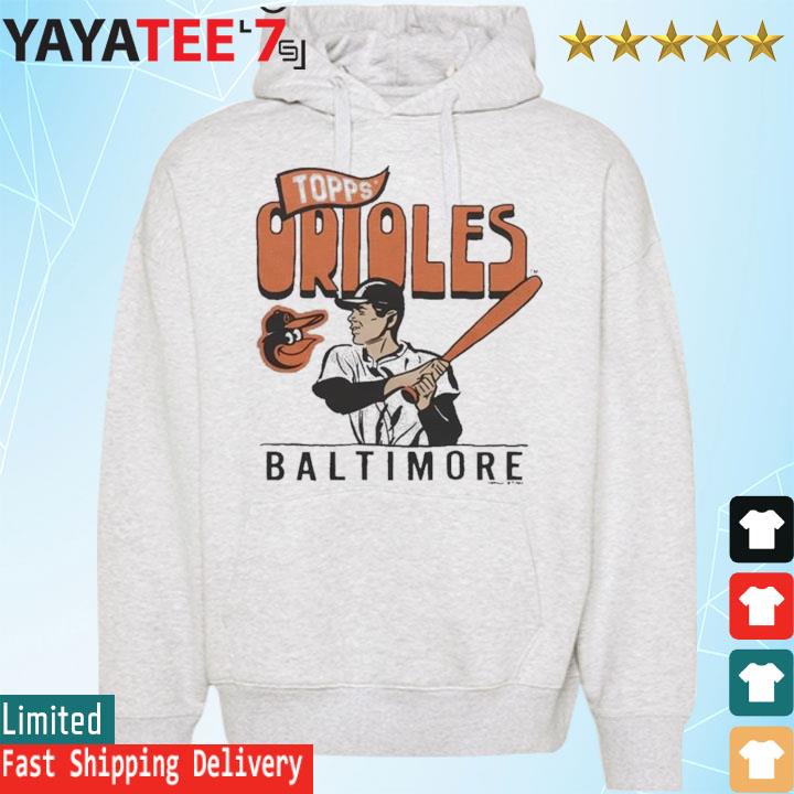 MLB x Topps Baltimore Orioles baseball player draw logo shirt, hoodie,  sweater, long sleeve and tank top