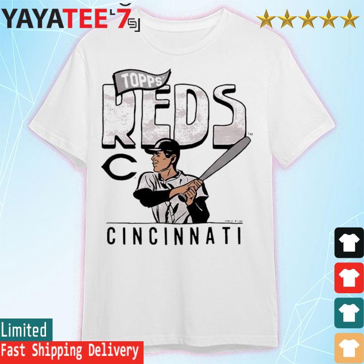 MLB x Topps Cincinnati Reds shirt, hoodie, sweater, long sleeve and tank top