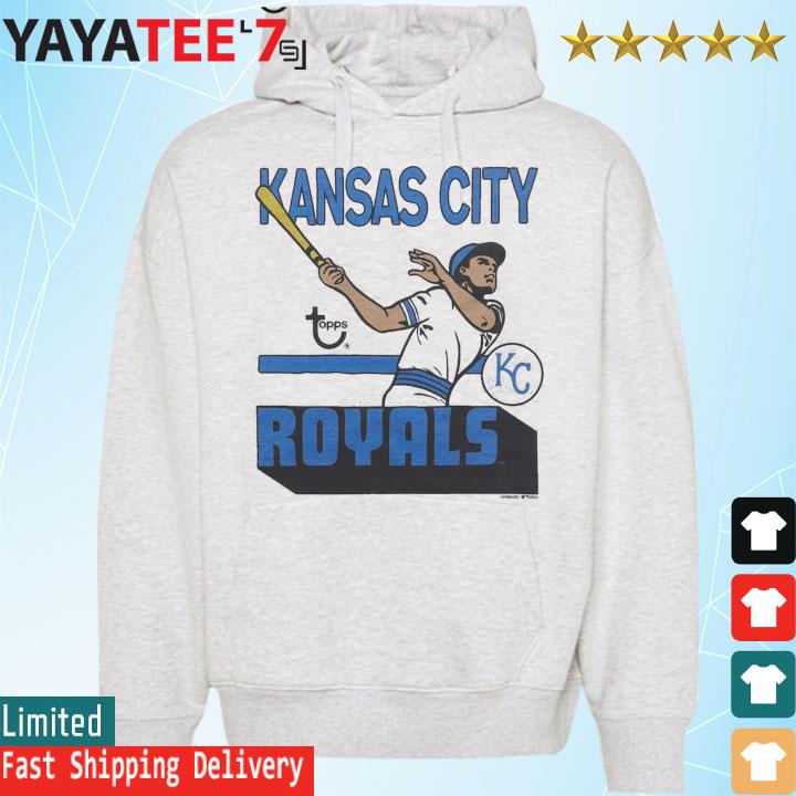 mlb x topps kansas city royals shirt T Shirt - Limotees