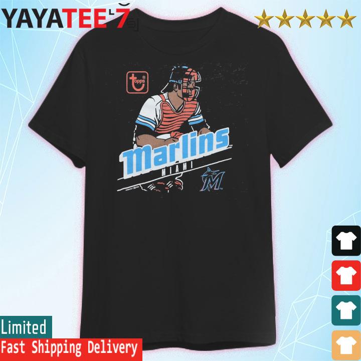 Mlb X Topps Miami Marlins Shirt