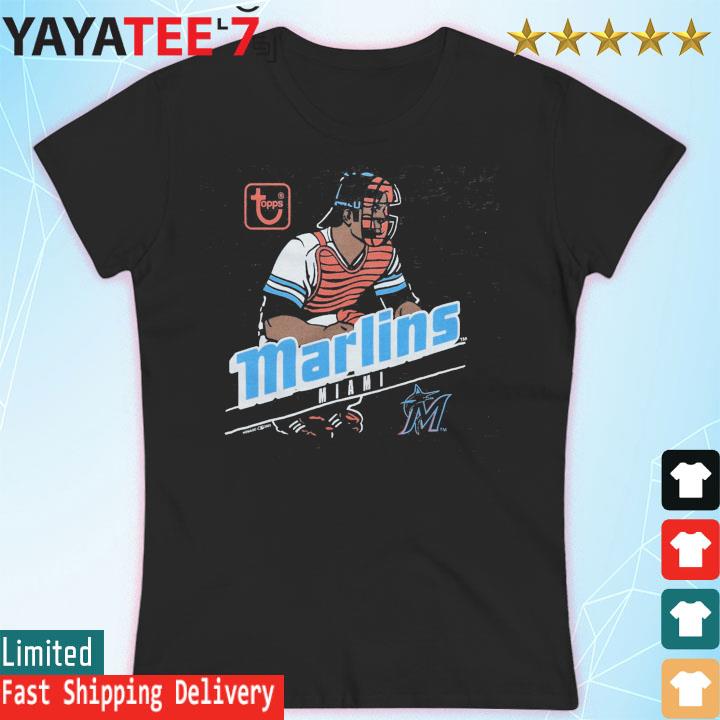 Official Mlb x topps miamI marlins T-shirt, hoodie, tank top, sweater and  long sleeve t-shirt