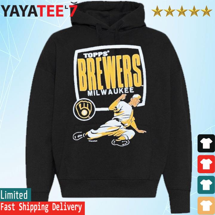 Official milwaukee brewers x topps trib-lend T-shirts, hoodie