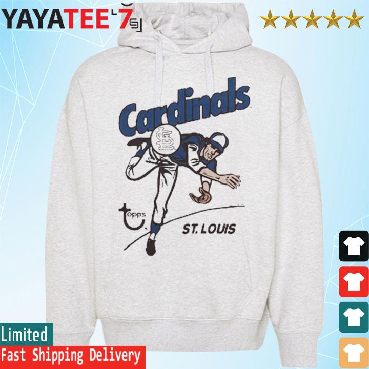 Official MLB x Topps St. Louis Cardinals shirt, hoodie, sweater, long  sleeve and tank top
