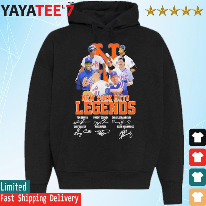 Official New York Mets Legends Tom Seaver, Dwight Gooden, Darryl Strawberry  signatures shirt, hoodie, sweater, long sleeve and tank top