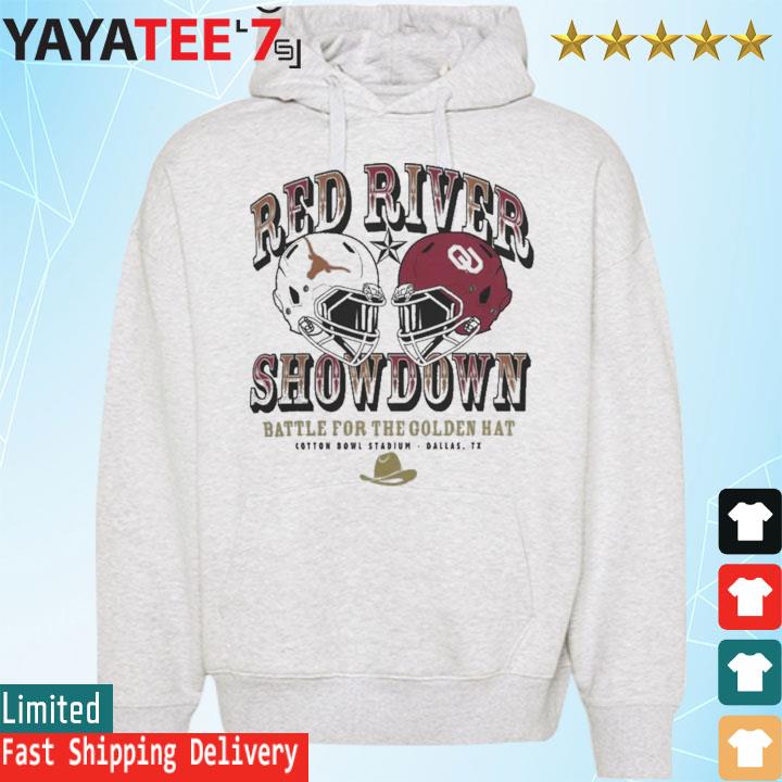 Official NFL Shop Texas Longhorns Vs. Oklahoma Sooners Champion 2022 Red  River Showdown shirt, hoodie, sweater, long sleeve and tank top