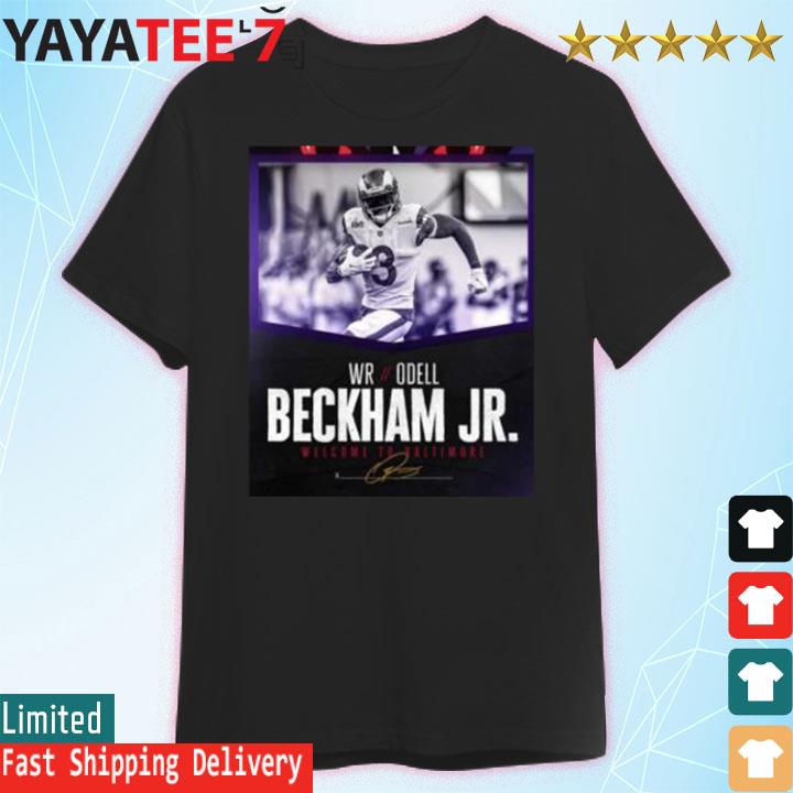 Odell beckham jr ravens T-shirt, hoodie, sweater, long sleeve and tank top