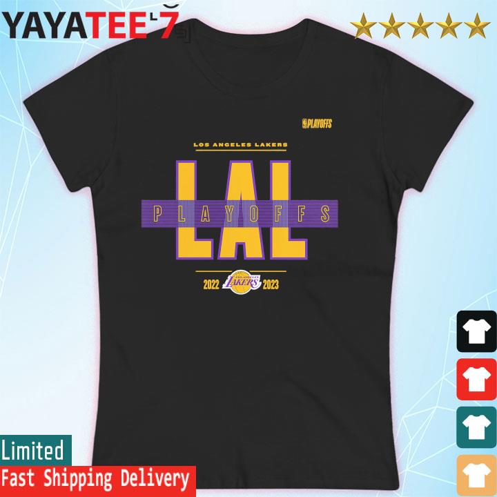 Official Los Angeles Lakers 2022 2023 NBA Playoffs Jump Ball T