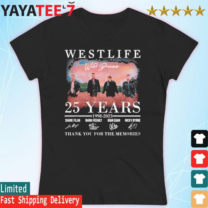 Westlife twenty tour sales t shirt