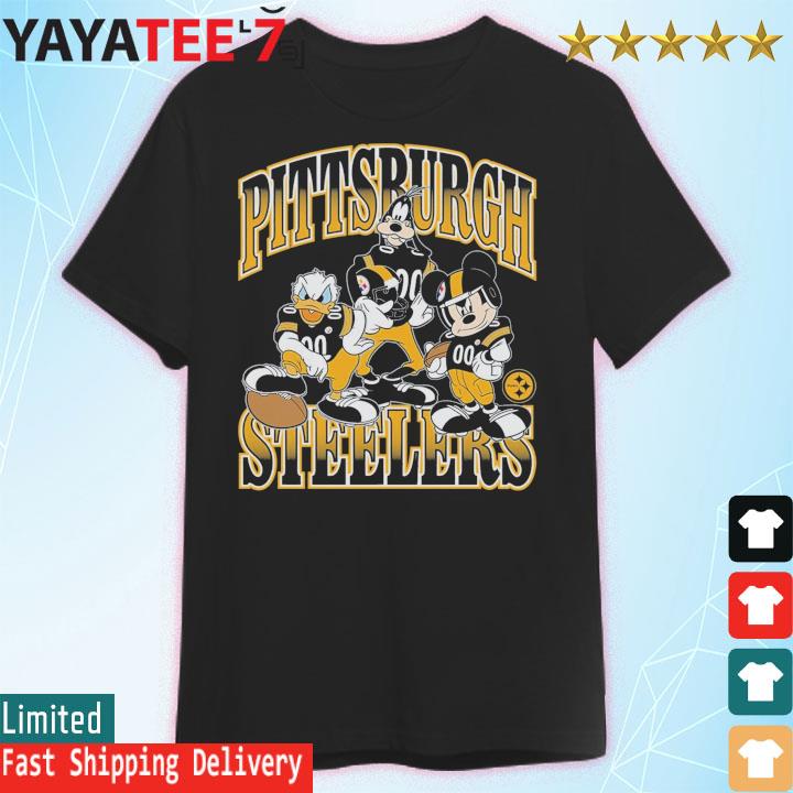 Pittsburgh Steelers Junk Food Mickey Squad Qb T-shirt, hoodie