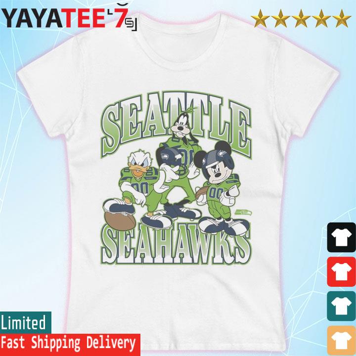 Seattle Seahawks Long Sleeve Raglan, Junk Food Clothing