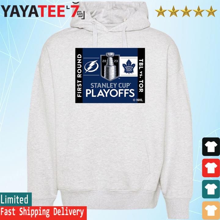 Official Toronto Maple Leafs vs Tampa Bay Lightning 2023 NHL playoffs  matchup shirt, hoodie, sweater, long sleeve and tank top