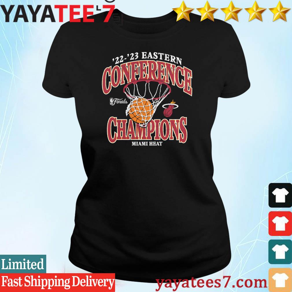 2022 2023 Eastern Conference Champions Miami Heat NBA Retro Shirt