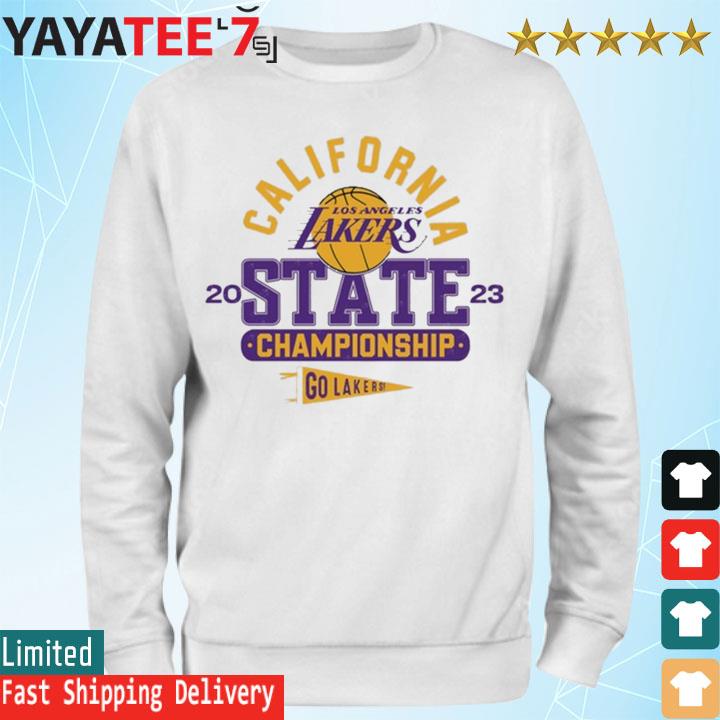 Official California los angeles Lakers 2023 state championship go
