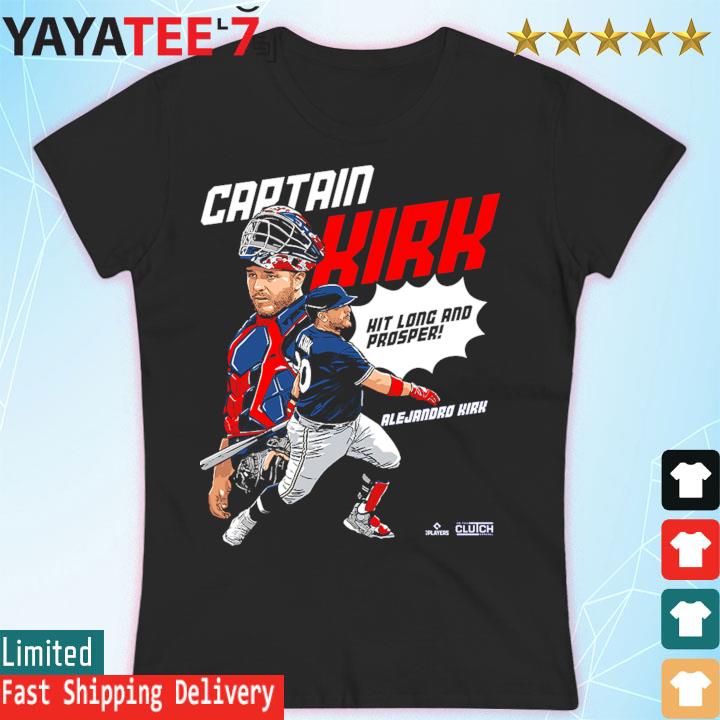 Captain Alejandro Kirk MLBPA T-Shirt, hoodie, sweater, long sleeve and tank  top