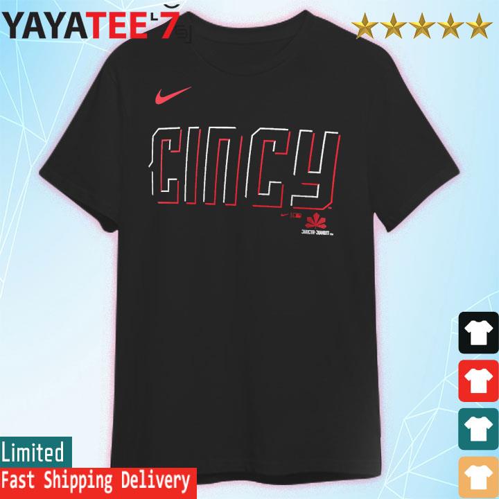 Nike Men's Cincinnati Reds 2023 City Connect Wordmark T-Shirt