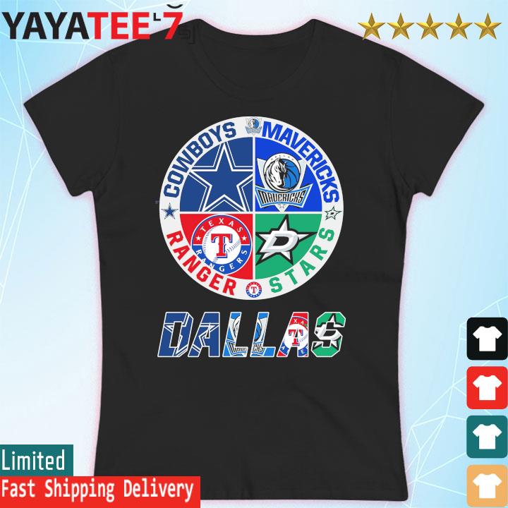 Dallas stars Texas Rangers Dallas Mavericks and Dallas Cowboys shirt Men s Tank  Top in 2023