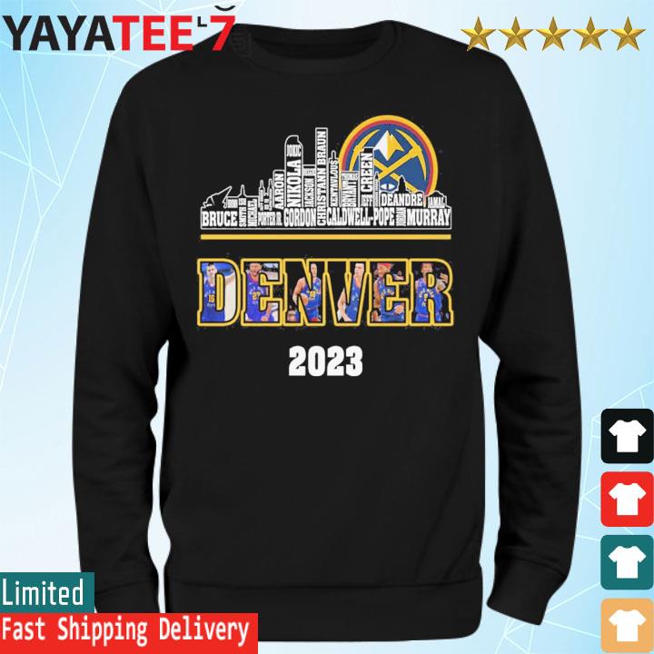 Denver Nuggets skyline pride 2023 T-shirt, hoodie, sweater, long sleeve and  tank top