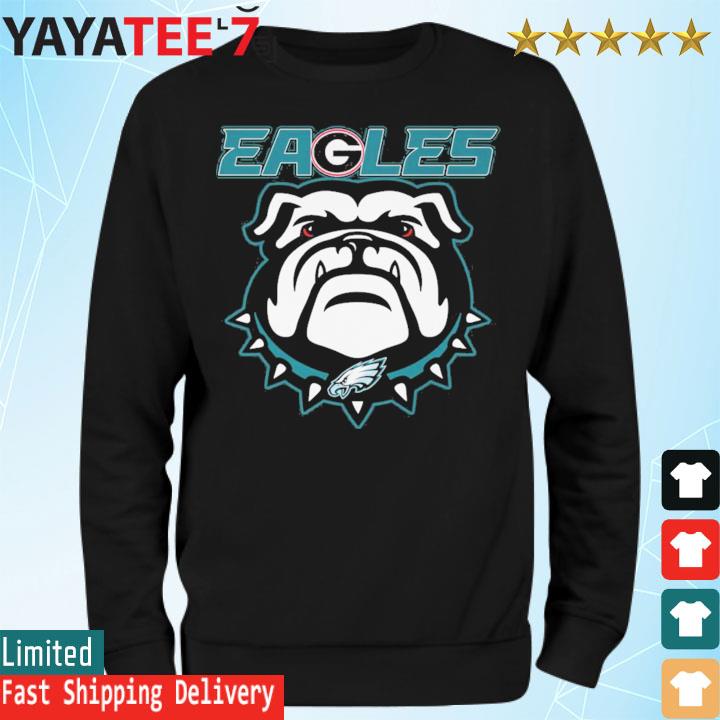 Eagles Philadelphia Eagles And Georgia Bulldogs Logo Shirt, hoodie,  sweater, long sleeve and tank top