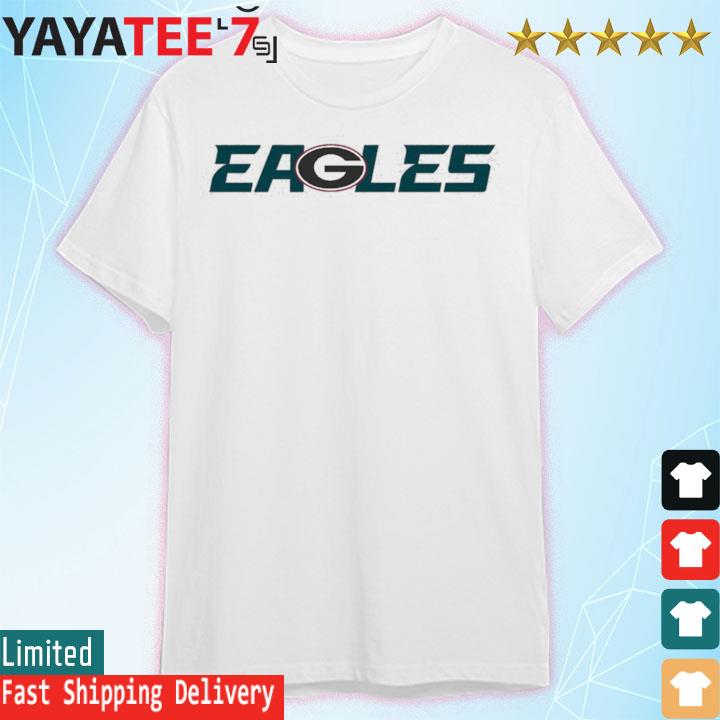 Eagles Philadelphia Eagles And Georgia Bulldogs Logo Shirt, hoodie