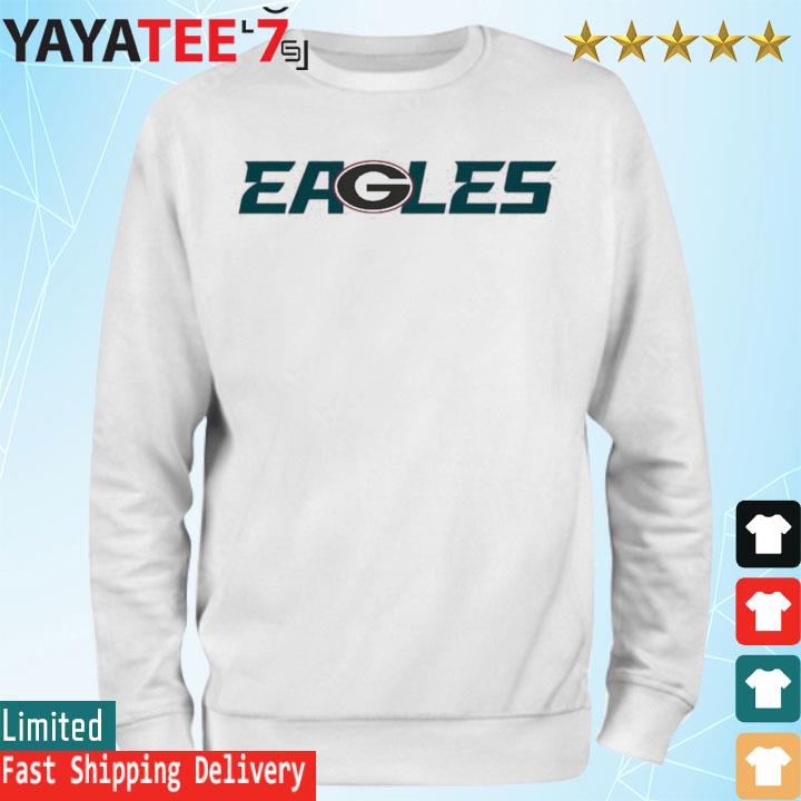 Eagles Philadelphia Eagles And Georgia Bulldogs Logo Shirt, hoodie,  sweater, long sleeve and tank top