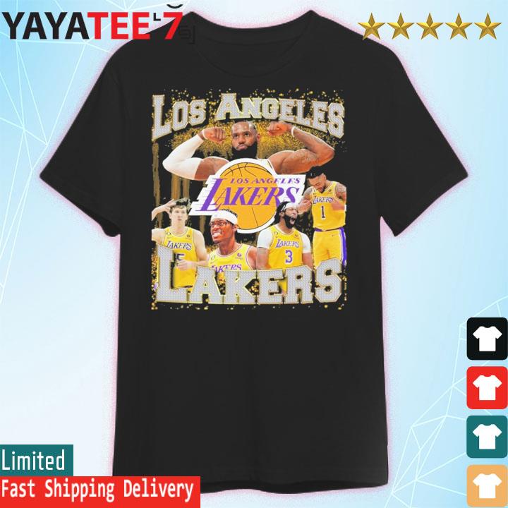 Los Angeles Lakers Players 2023 NBA T-Shirt