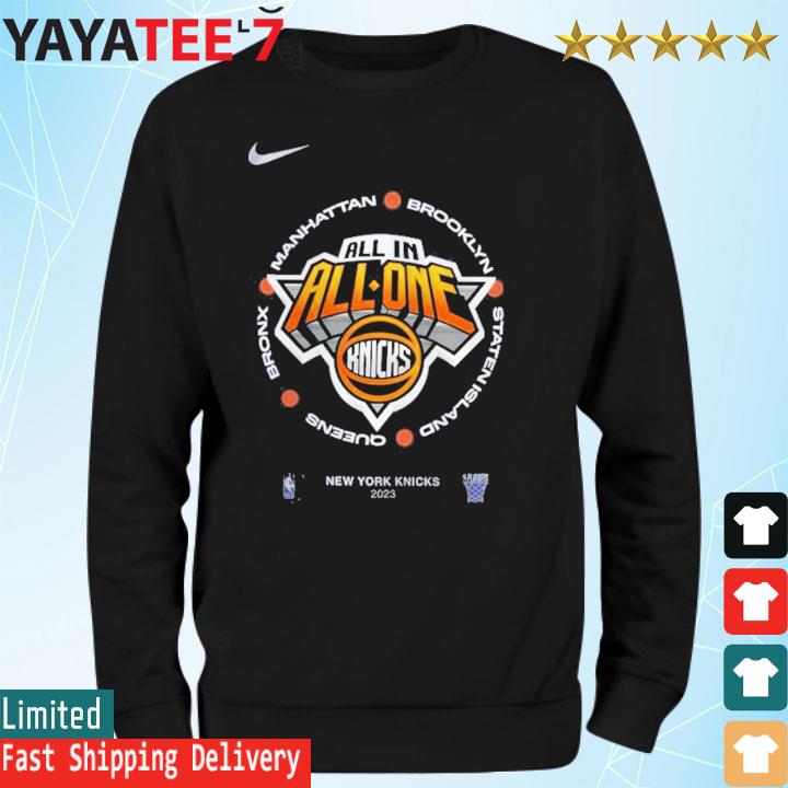 Nike Knicks 22-23 Playoff Participant Mantra T-Shirt, hoodie