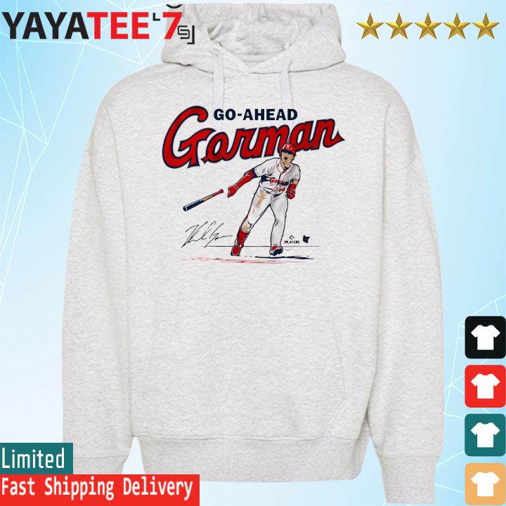 Nolan gorman go-ahead gorman shirt, hoodie, sweater, long sleeve