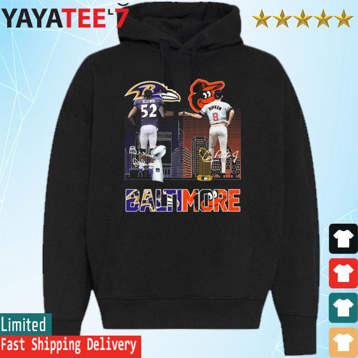 Funny maryland skyline 8 Cal Ripken Jr. 52 Ray Lewis players signatures  shirt – Emilytees – Shop trending shirts in the USA – Emilytees Fashion LLC  – Store  Collection Home Page