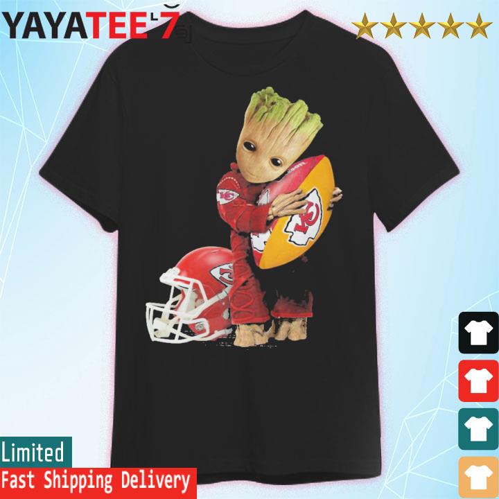 Chiefs Groot hugs Kansas City Chiefs Nfl shirt, ladies shirt, hoodie