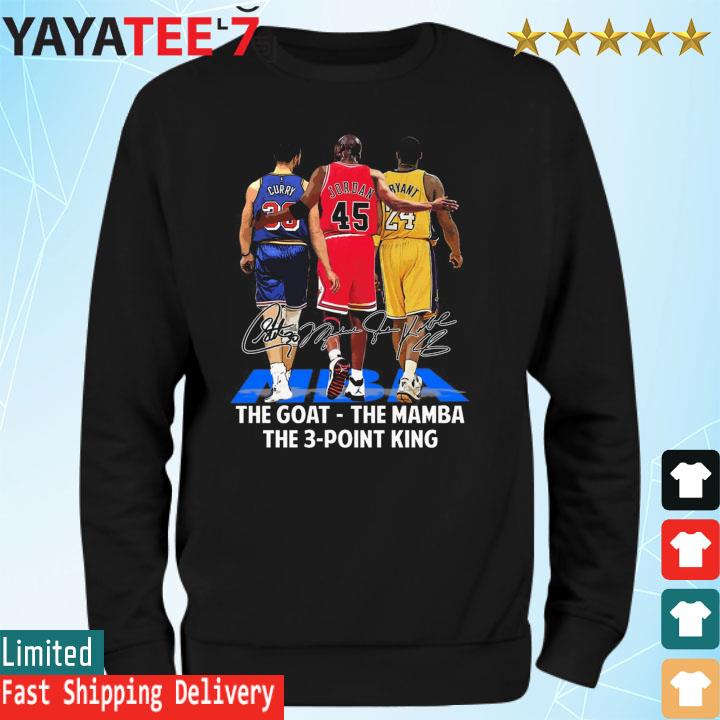 The Goat Michael Jordan Mamba Kobe Bryant 3 Point King Stephen