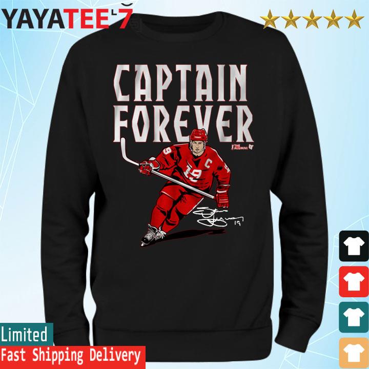 Steve Yzerman Captain Forever Detroit NHL Alumni Shirt, hoodie
