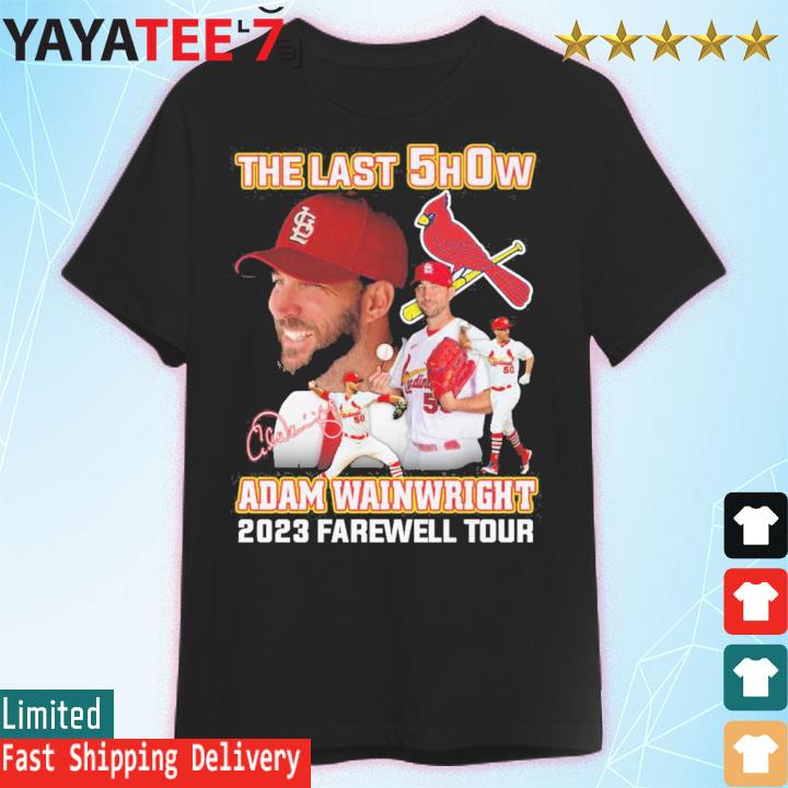 Buy The last show Adam Wainwright 2023 farewell tour signature