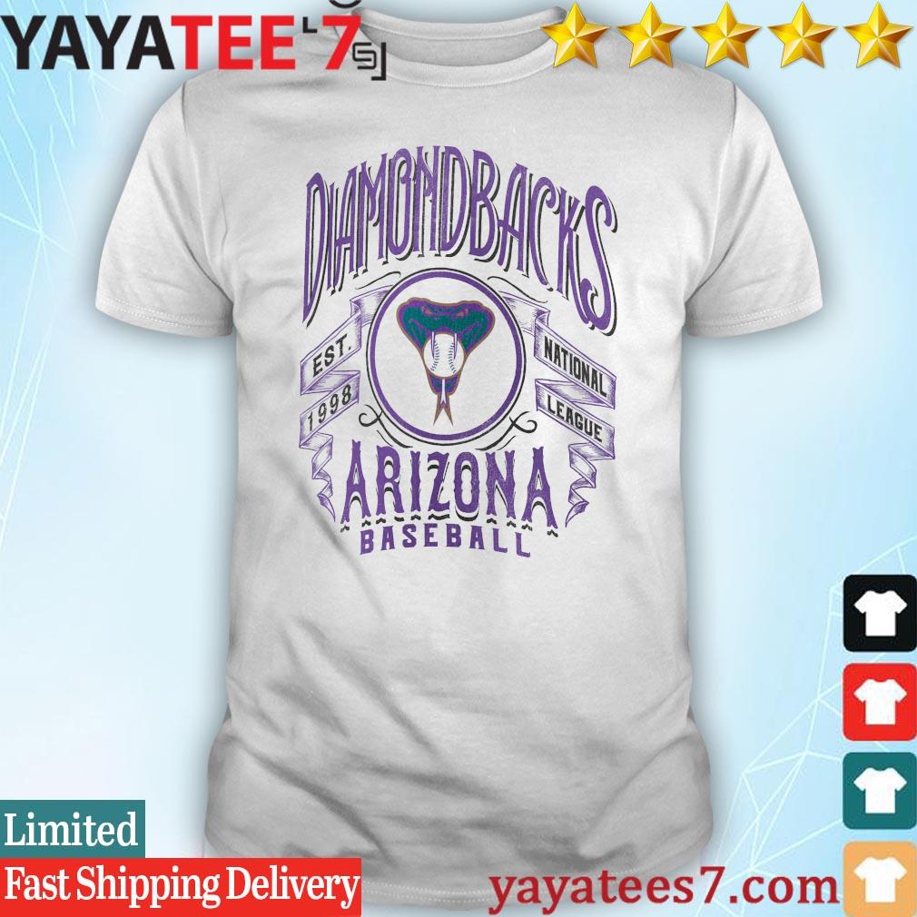 Arizona Diamondbacks Rucker Collection Distressed Rock T-Shirt