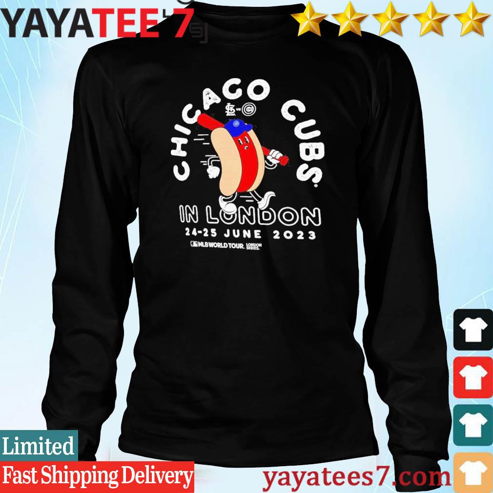 Chicago Cubs 2023 Mlb World Tour London Series City Dog Shirt Game