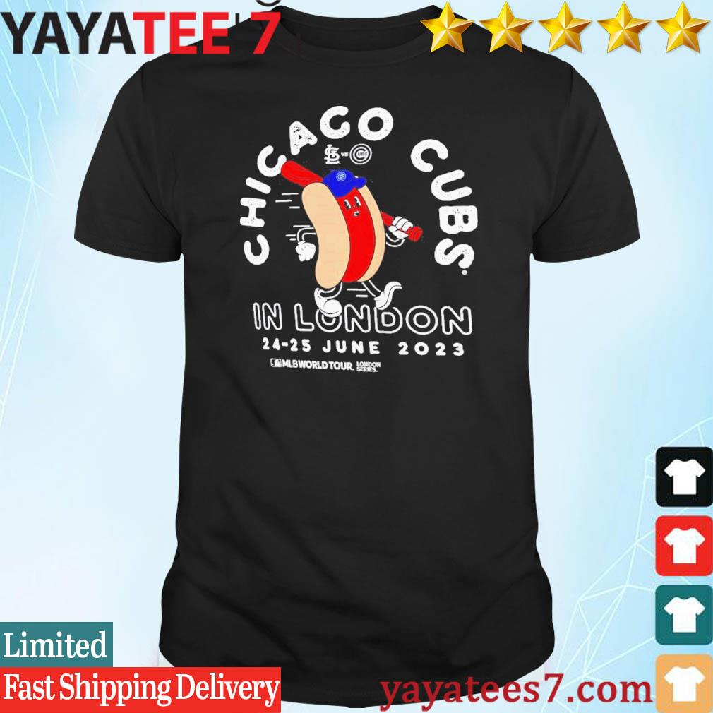 Chicago Cubs 2023 Mlb World Tour London Series City Dog Shirt Game Day  Apparel Oversized T-Shirt Unisex Sweatshirt - TourBandTees