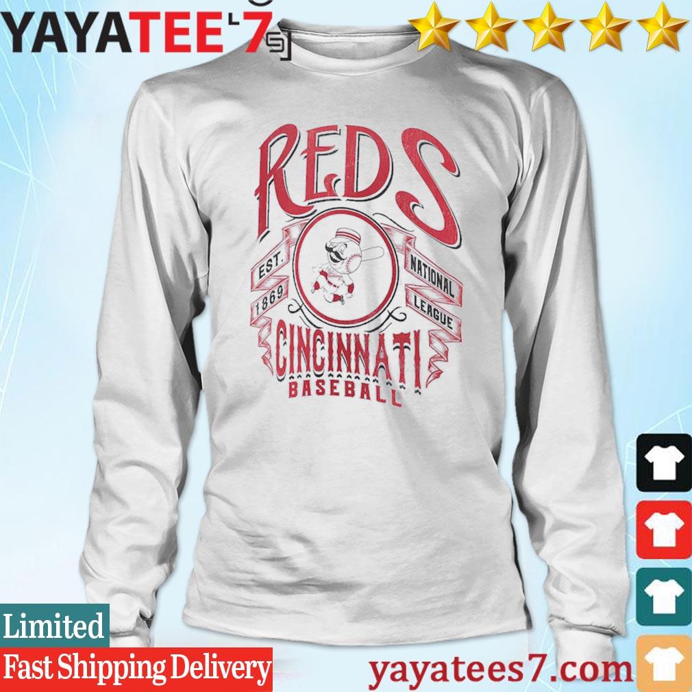 Cincinnati Reds National League retro logo T-shirt, hoodie, sweater, long  sleeve and tank top