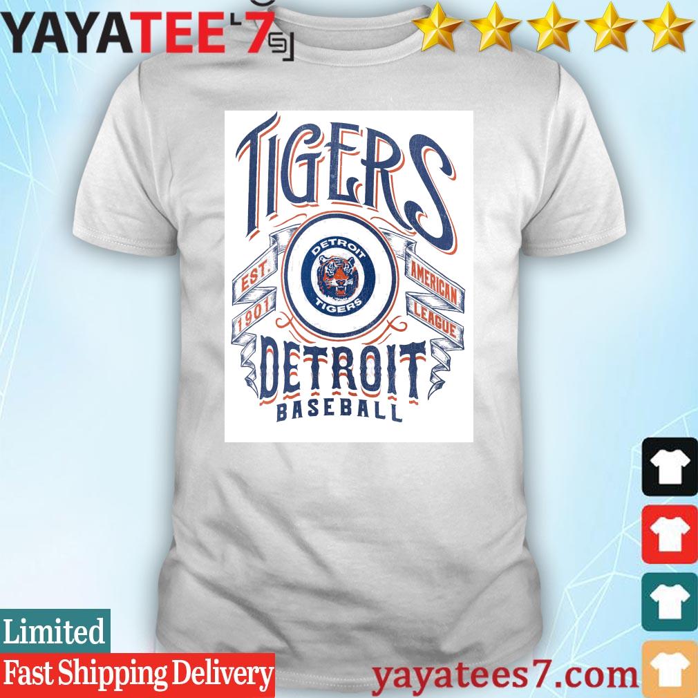 Major League Baseball Detroit Tigers retro logo T-shirt, hoodie, sweater,  long sleeve and tank top